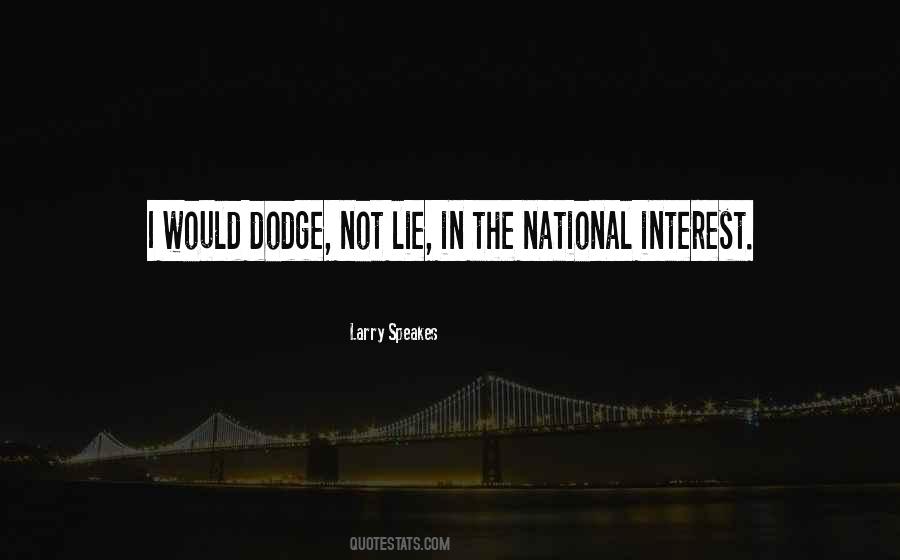 Quotes About The National Interest #208006