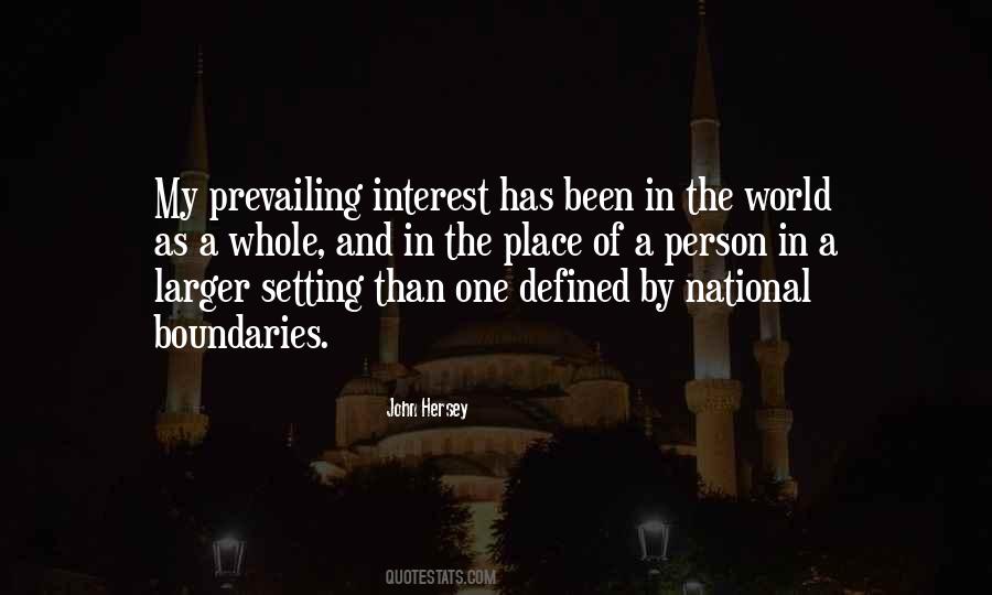 Quotes About The National Interest #574090