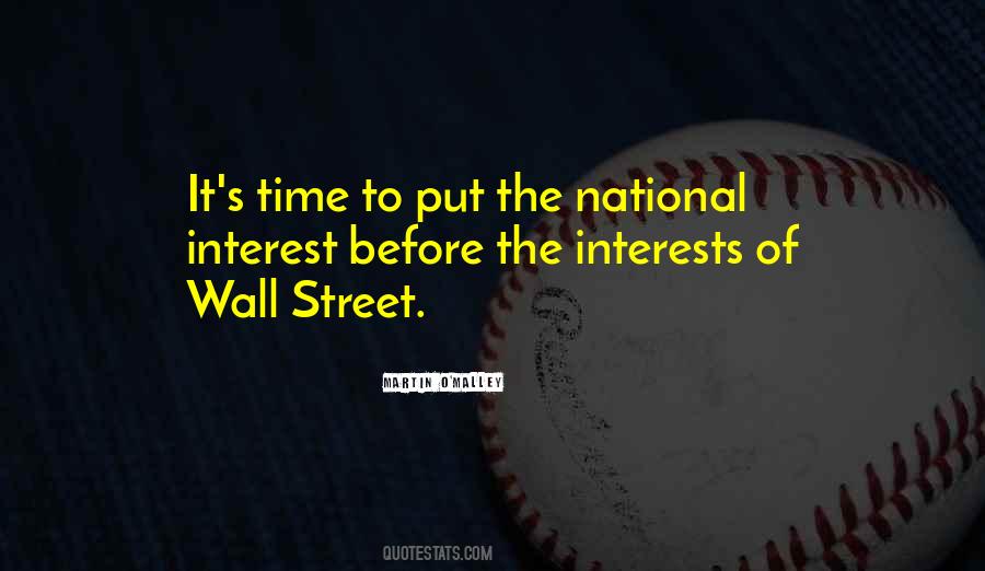 Quotes About The National Interest #951333