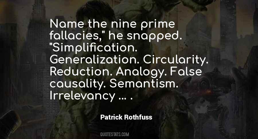 Quotes About Fallacies #1169961