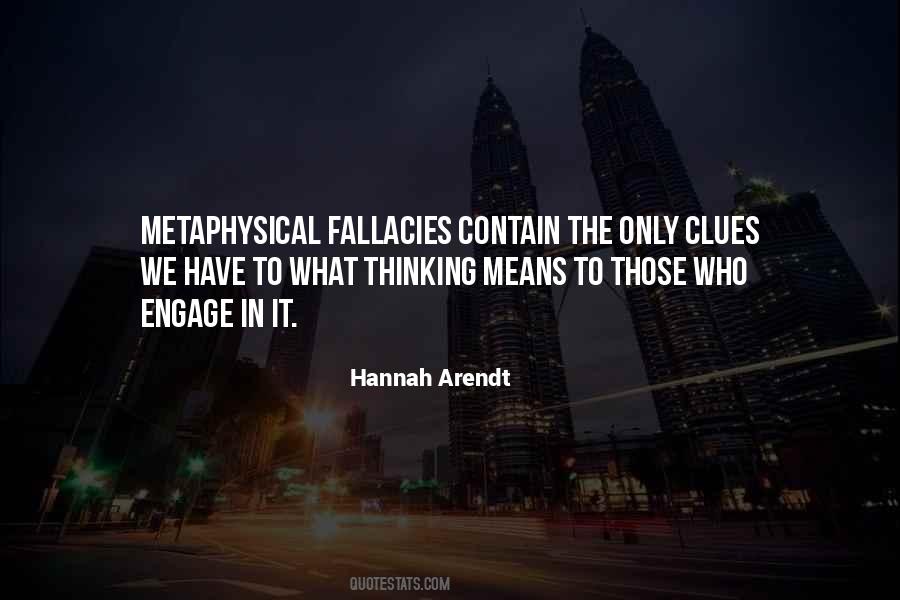 Quotes About Fallacies #1403027