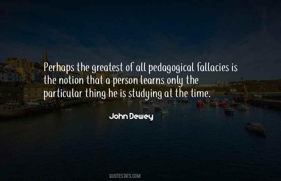 Quotes About Fallacies #1591939