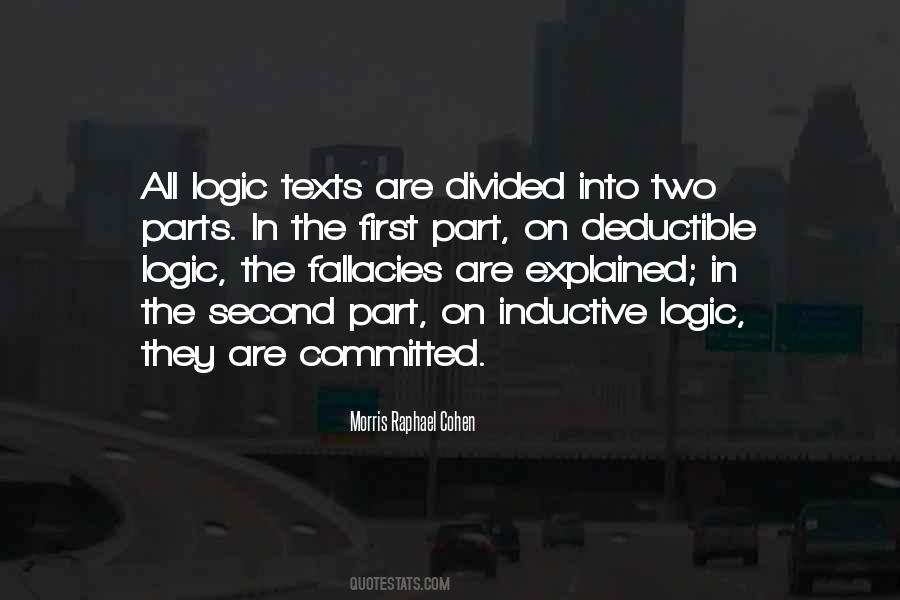 Quotes About Fallacies #1614469