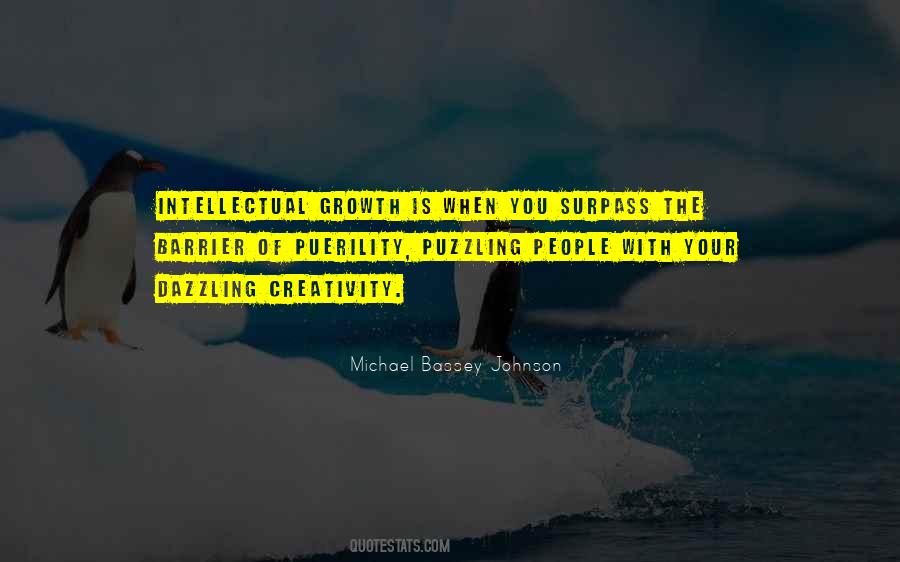 Quotes About Creative Growth #836927