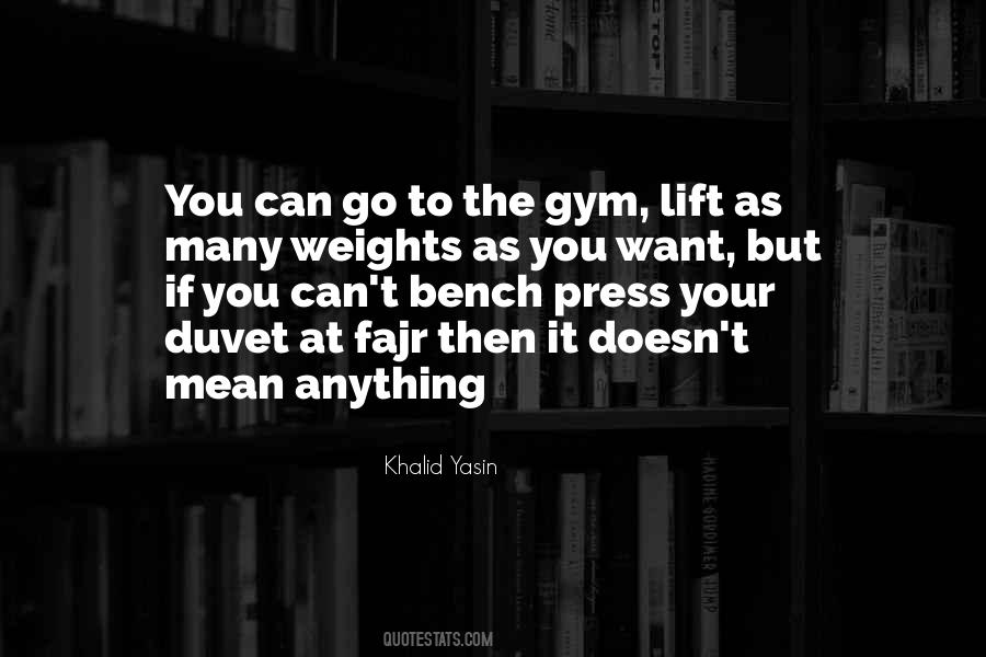 Quotes About Gym #1203425