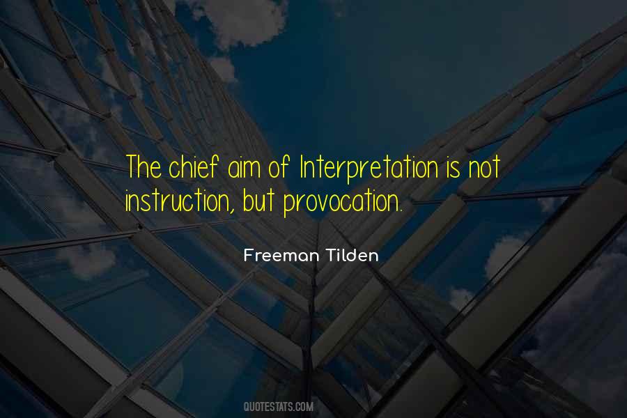 Quotes About Provocation #301817