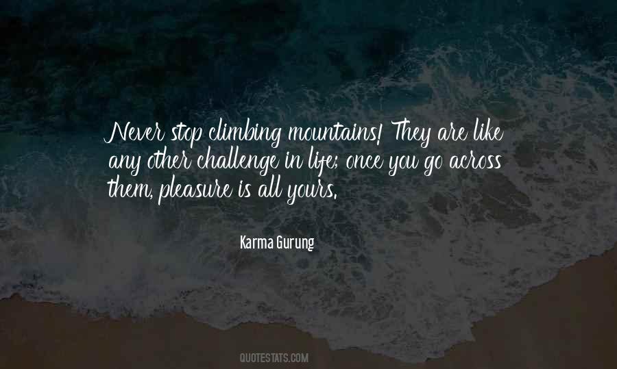 Climbing Mountains And Life Quotes #751084