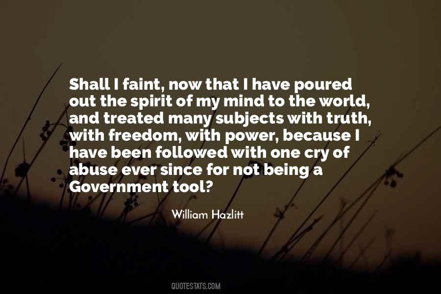 Quotes About Abuse Of Government Power #582740
