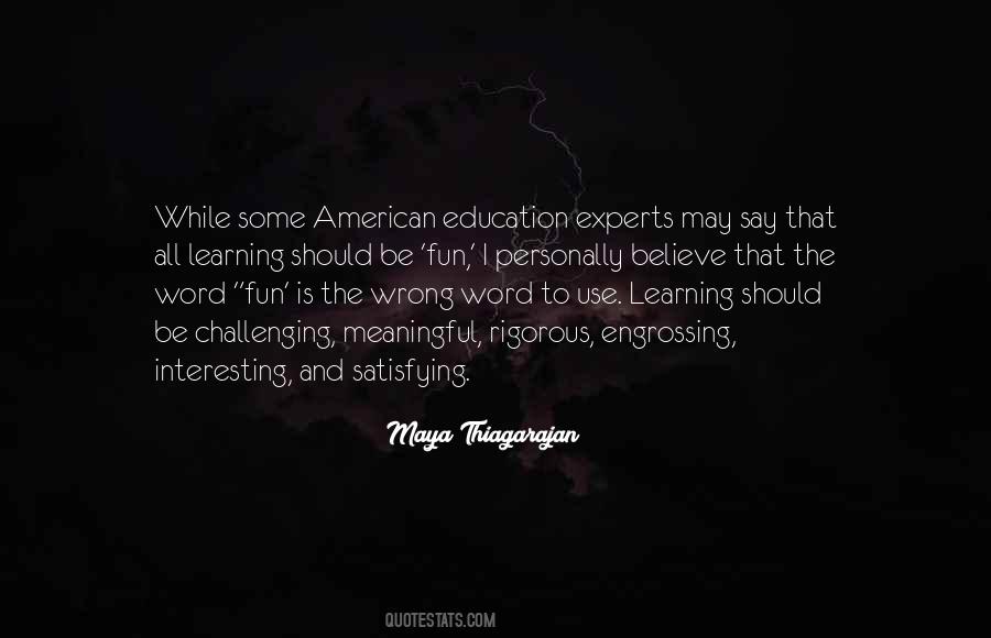 Quotes About American Education #21052