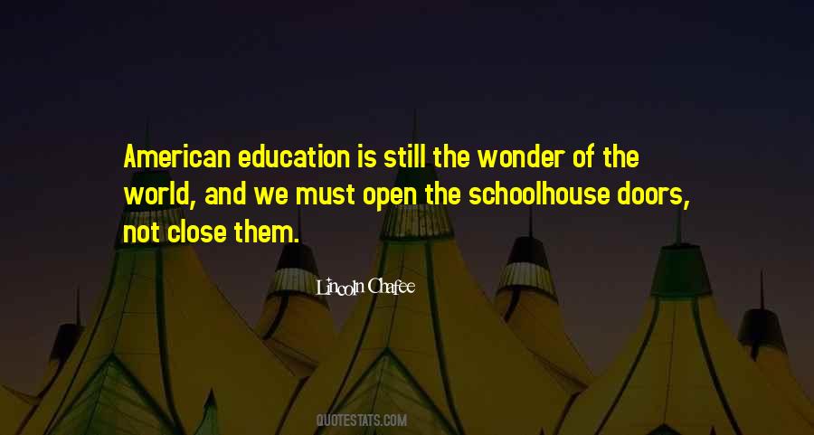 Quotes About American Education #403523