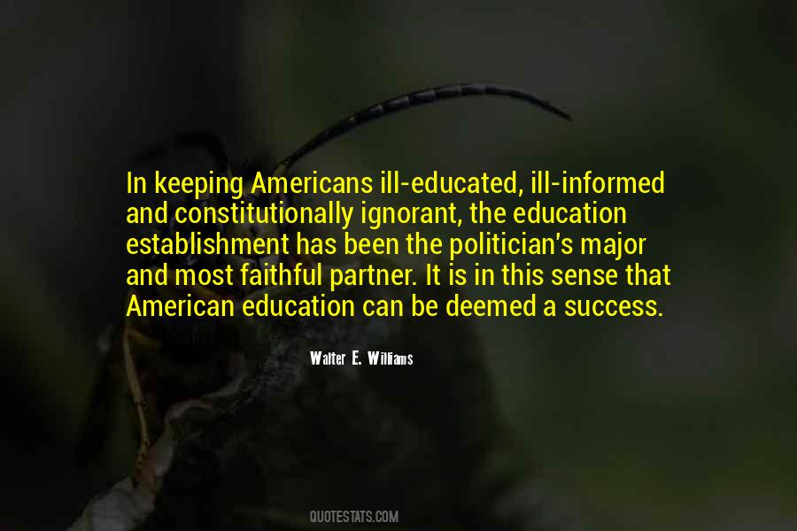 Quotes About American Education #456363