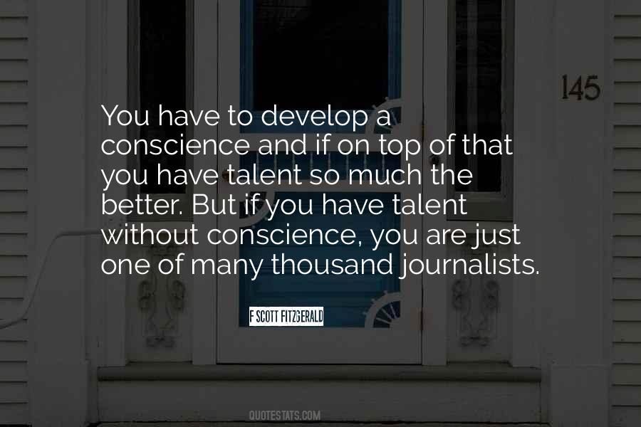 Talent Develop Quotes #1121466