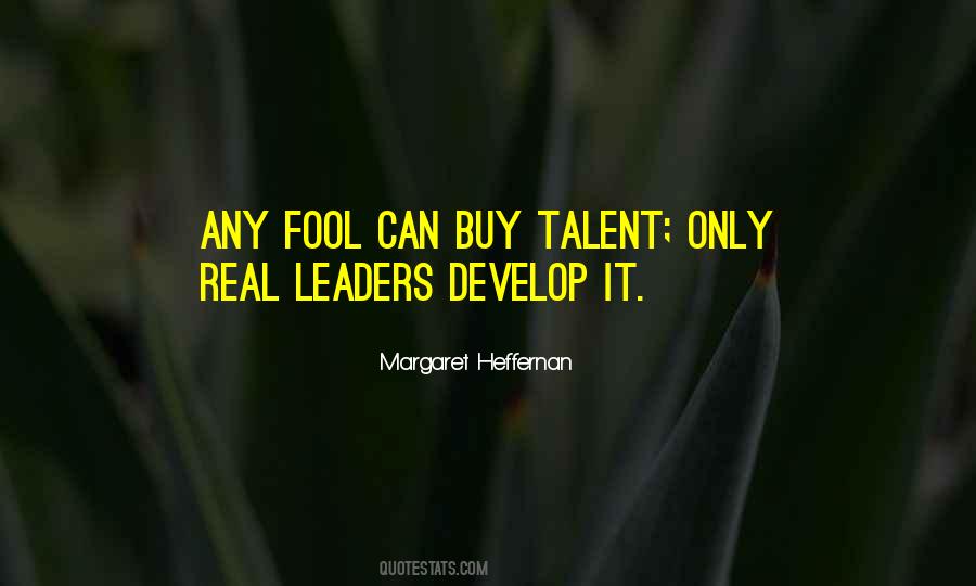 Talent Develop Quotes #611729