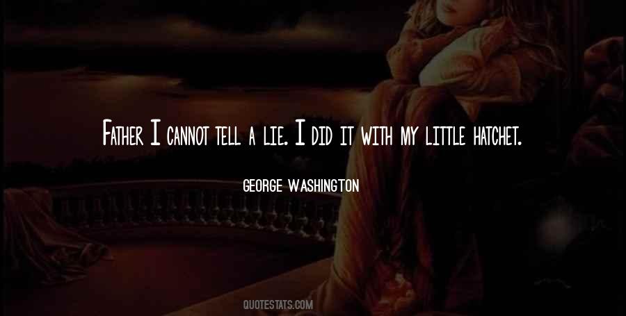 Little Lie Quotes #1094965