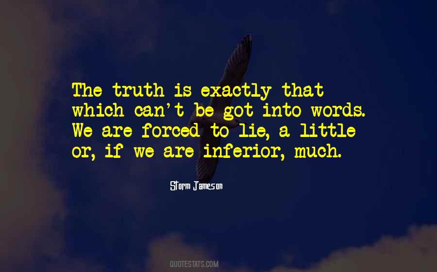 Little Lie Quotes #1356792