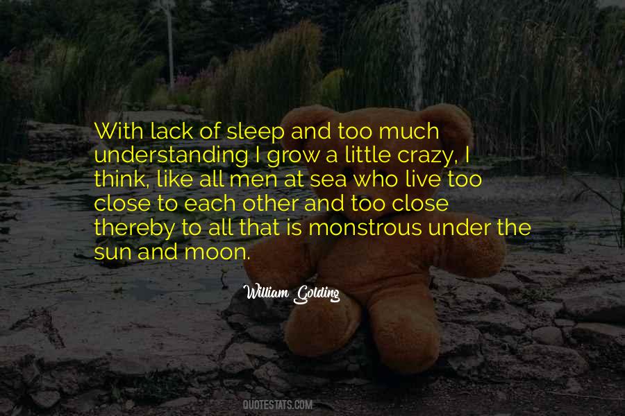 Quotes About Lack Of Sleep #1757951