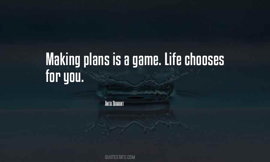 Quotes About Making Plans #1862423