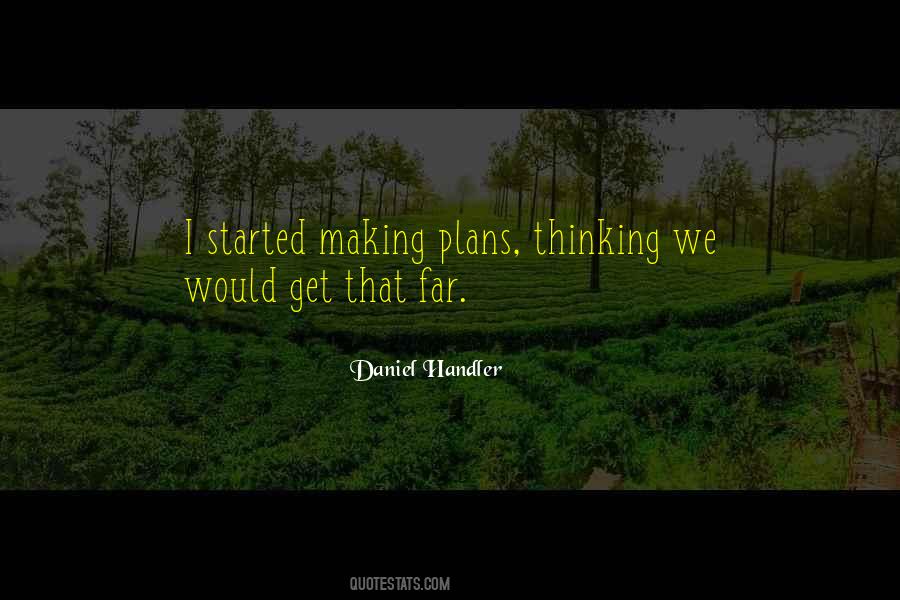 Quotes About Making Plans #805556