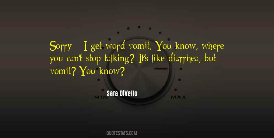 Quotes About Word Vomit #713624