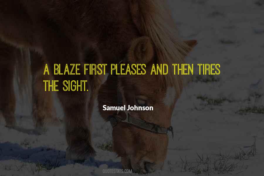 Quotes About Blaze #1360108