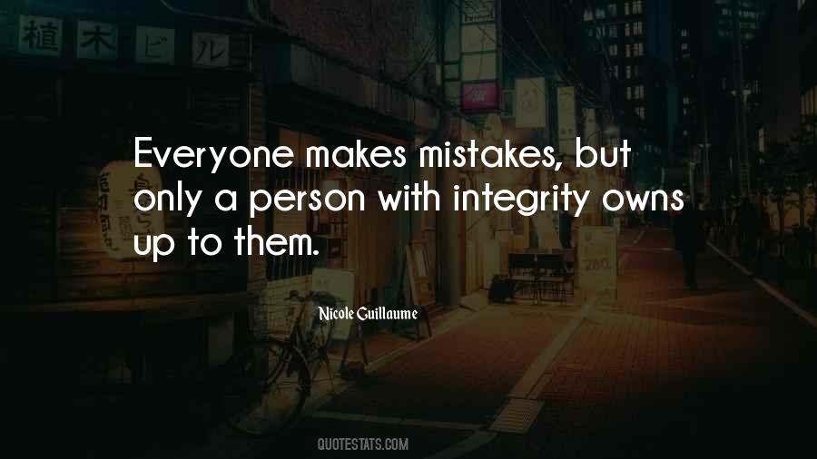 Quotes About Everyone Makes Mistakes #107555