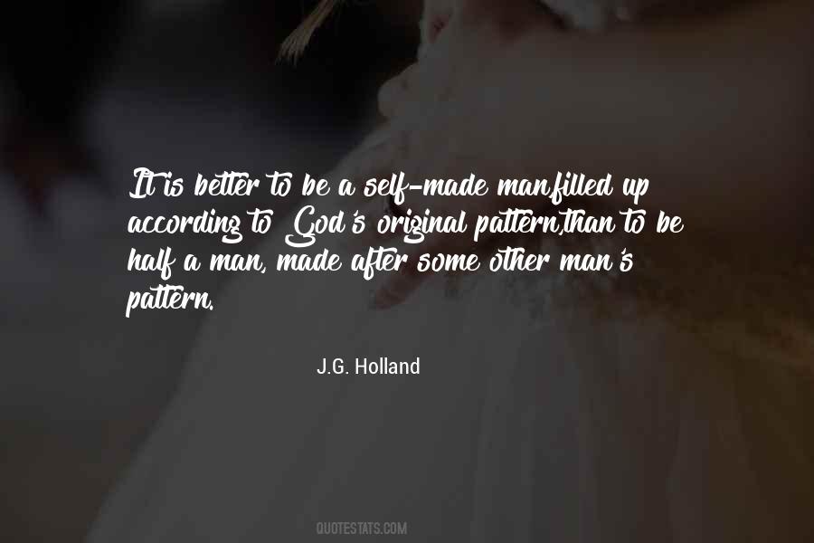 Quotes About Self Made Man #1116355