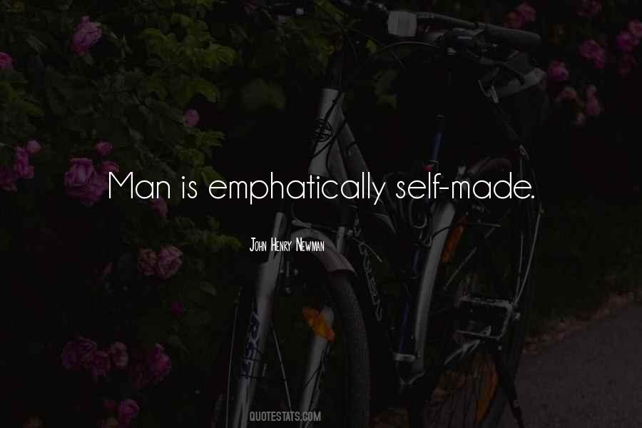Quotes About Self Made Man #1121619
