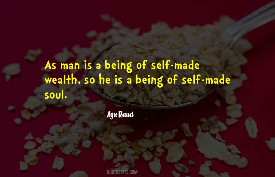 Quotes About Self Made Man #1122920