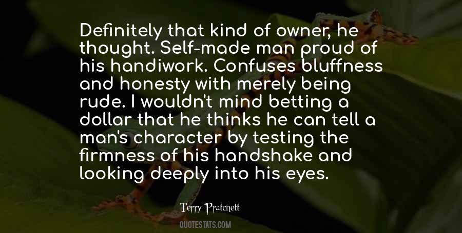 Quotes About Self Made Man #1529307