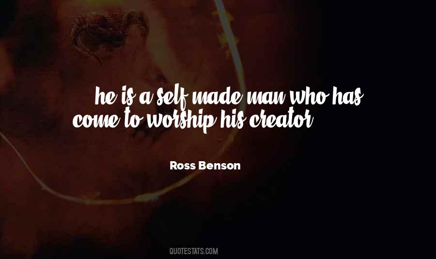 Quotes About Self Made Man #1574773