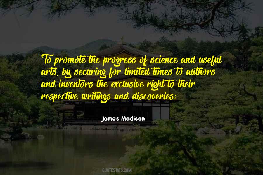Quotes About The Progress Of Science #1641792