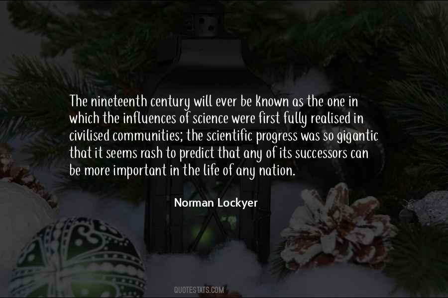 Quotes About The Progress Of Science #716467