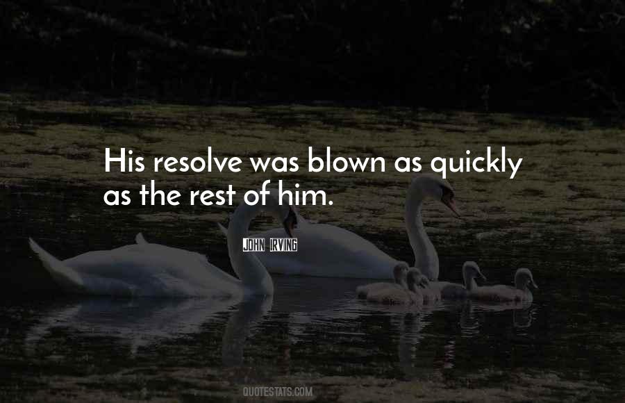 Quotes About Resolve #27000