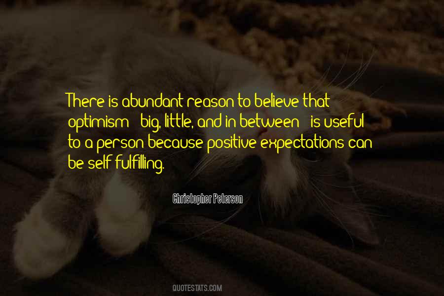 Quotes About Positive Expectations #585882