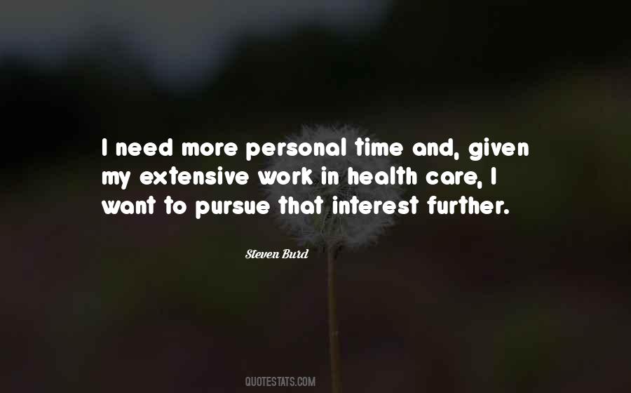 Personal Time Quotes #1617532