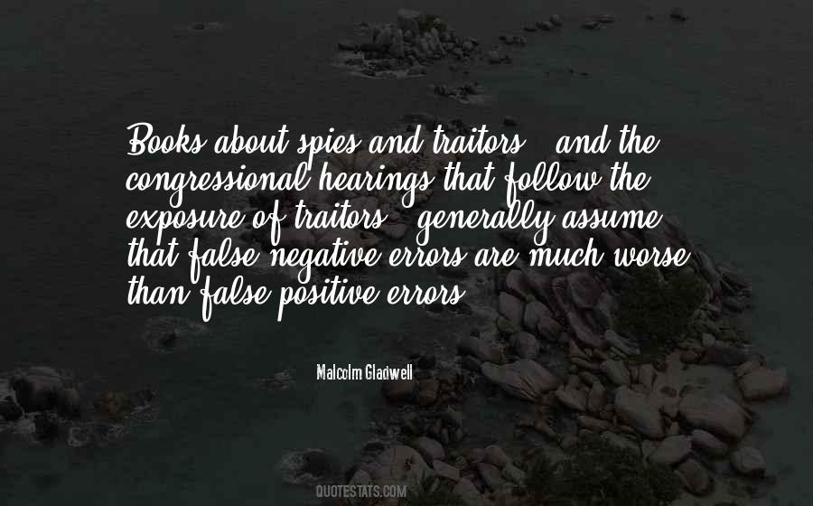 Quotes About Positive Errors #1495358