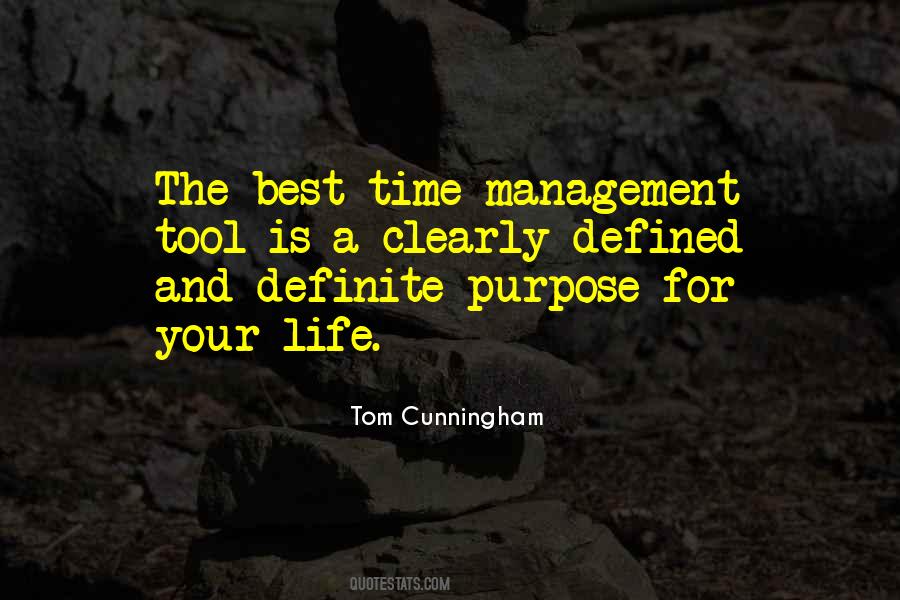 Defined Purpose Quotes #1135603