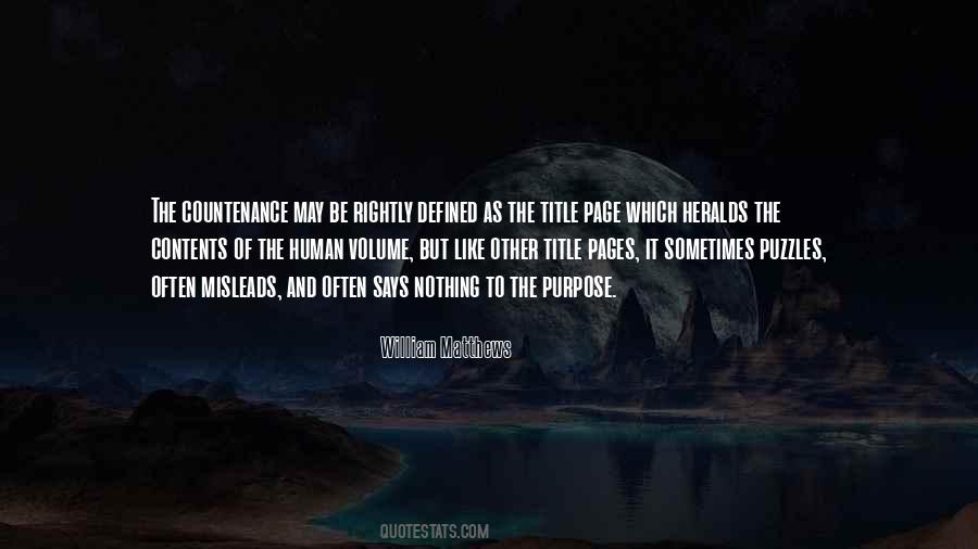 Defined Purpose Quotes #942968