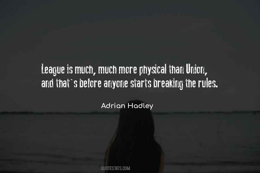 Quotes About Rugby League #171028