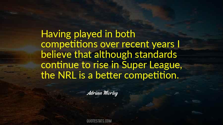 Quotes About Rugby League #296719