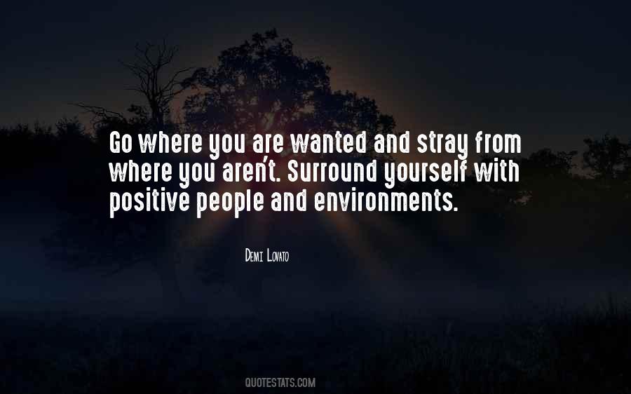 Quotes About Positive Environment #1696124