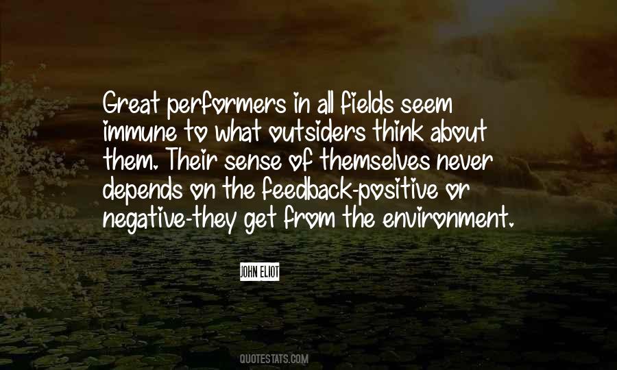 Quotes About Positive Environment #171756