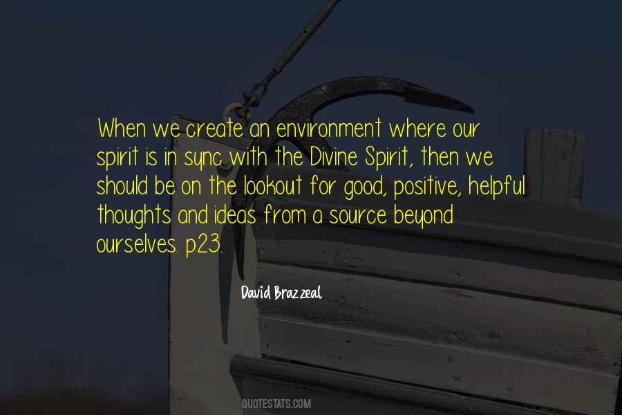 Quotes About Positive Environment #328753