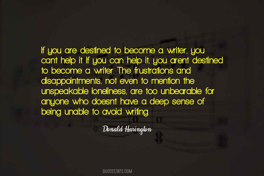 Life Writing Writer Quotes #188170