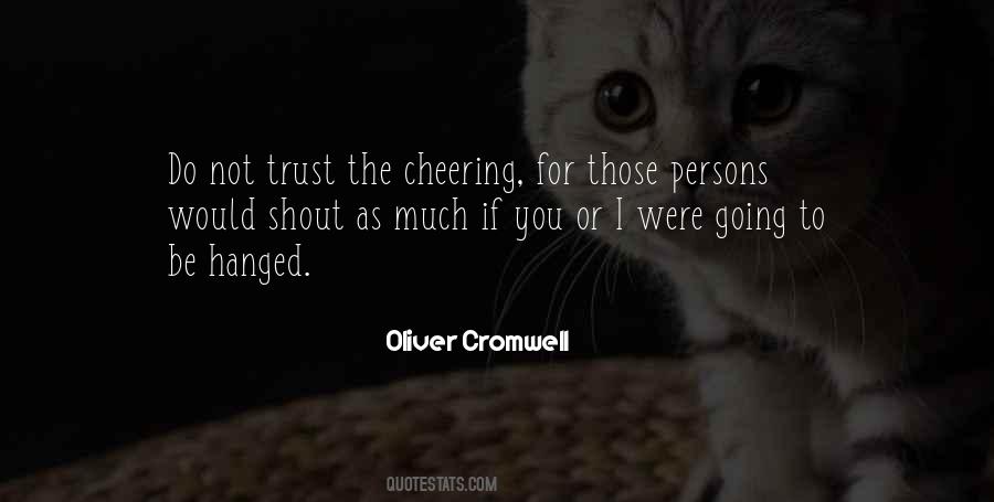 Quotes About Cromwell #472197