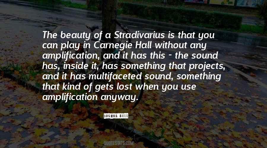 Quotes About Stradivarius #1081019