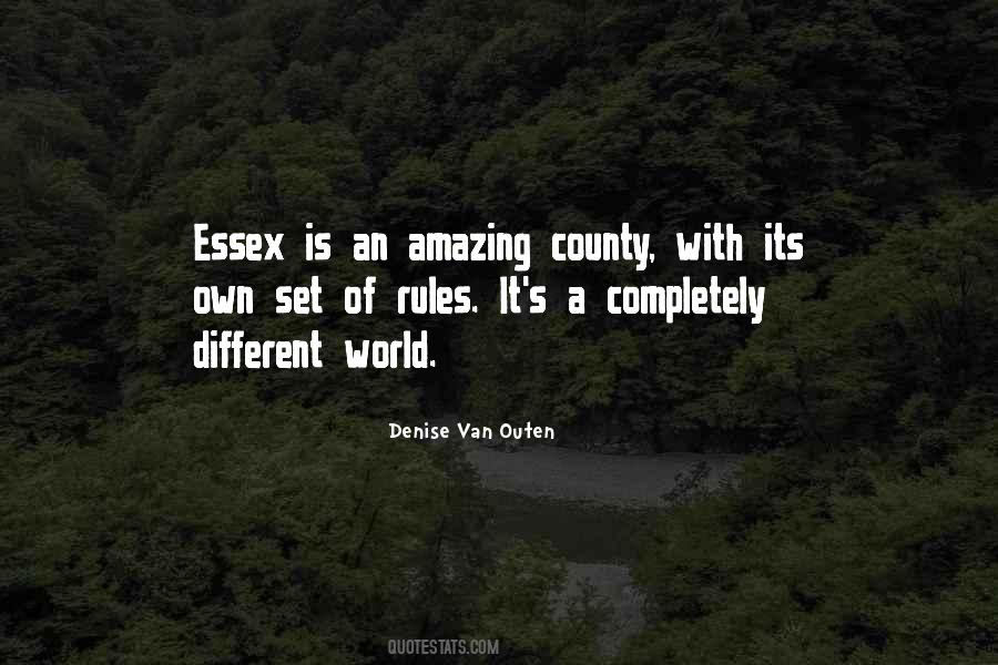 Quotes About Essex #90079