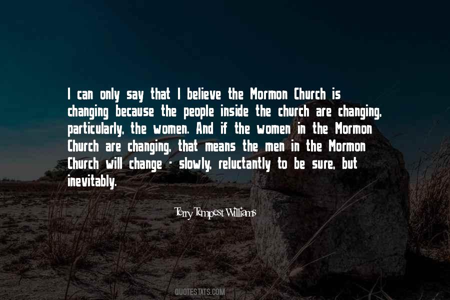 Mormon Church Quotes #1591877