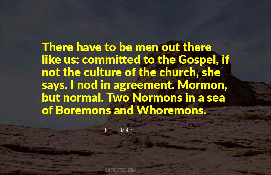 Mormon Church Quotes #562908