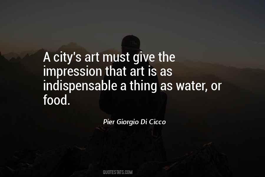 Quotes About Cities And Art #8841